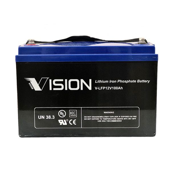 Ắc Quy Lithium VISION V-LFP12100 12V-100AH