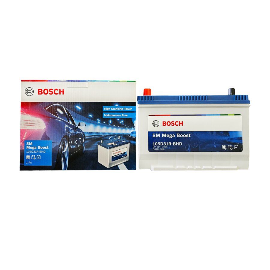 Ắc Quy BOSCH 105D31L/R (12V-90AH)