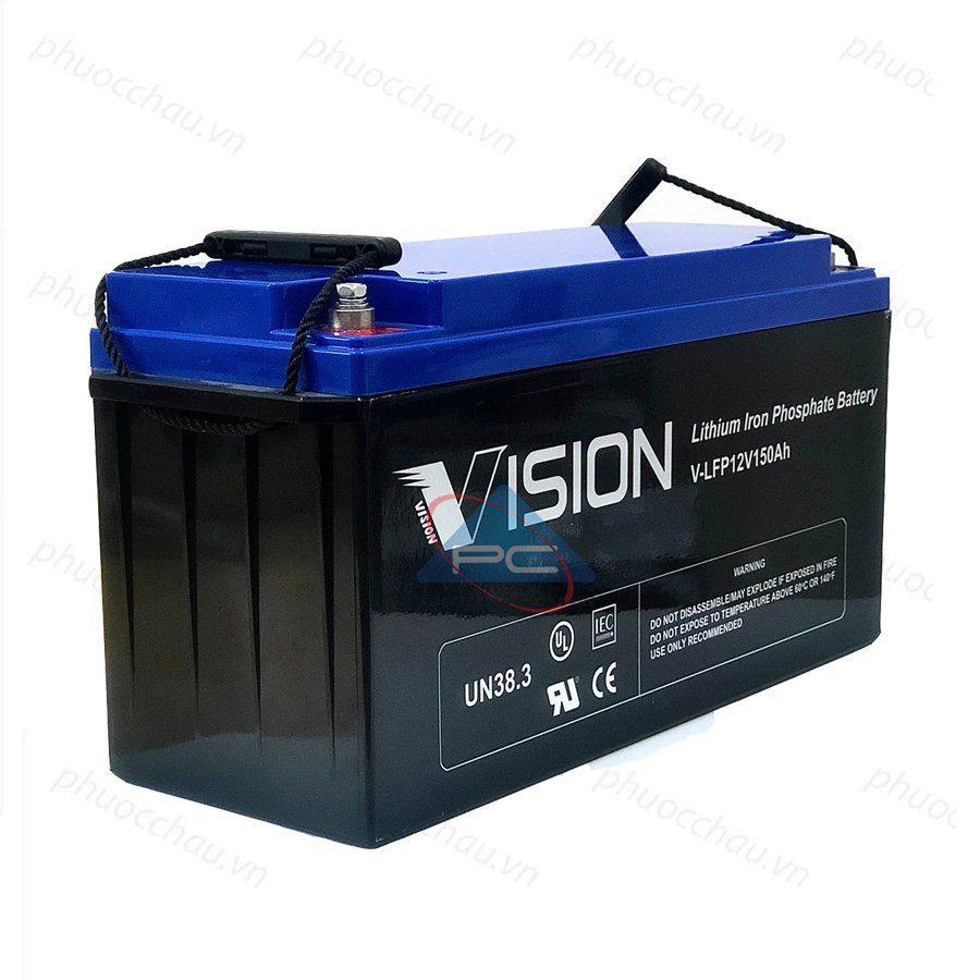 Ắc Quy Lithium VISION V-LFP12150 12V-150AH