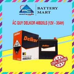 Ắc Quy Delkor  46B20R/L/LS (12V - 35Ah)