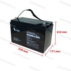 Ắc Quy VISION 6FM100D-X (12V-100AH)