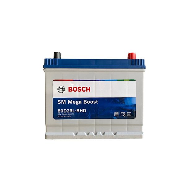 Ắc Quy BOSCH 80D26L/R (12V-70AH)