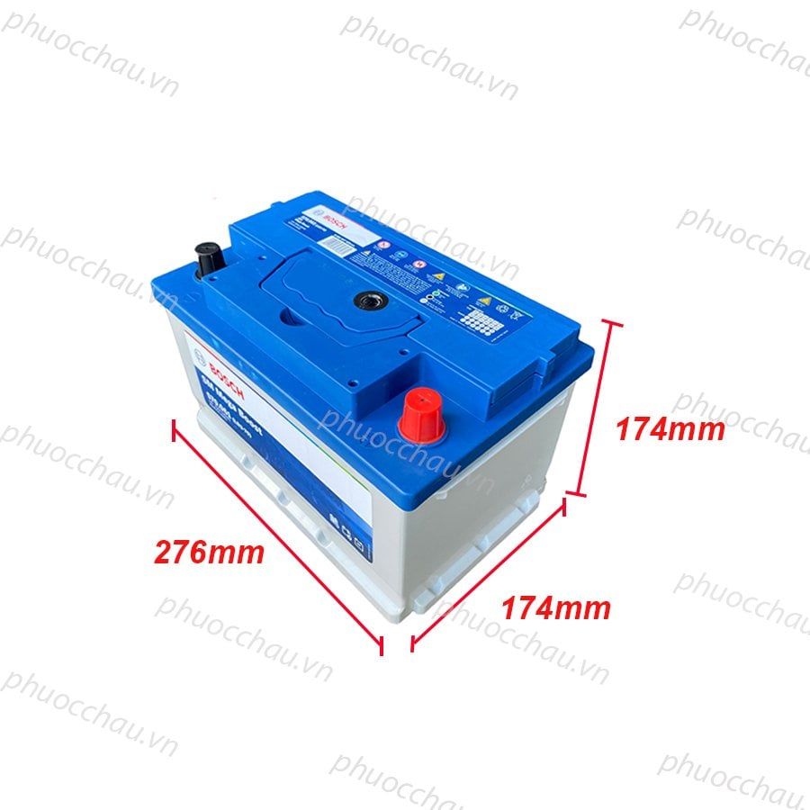 Ắc Quy BOSCH DIN 570.061 (12V-70Ah)