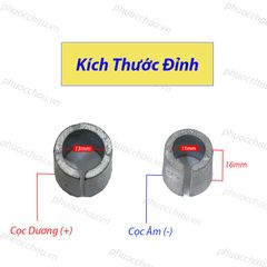 Đầu Chuyển Đổi Cực Ắc Quy Nhỏ Thành Cực Ắc Quy Lớn