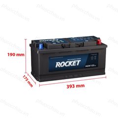 Ắc Quy ROCKET AGM 105 L6 (12V-105Ah)