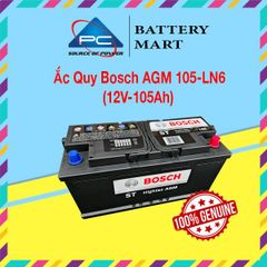 Ắc Quy BOSCH AGM LN6 (12V-105Ah)