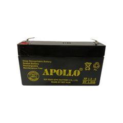 Ắc Quy Apollo NP1.3-6  6V-1.3AH, dùng cho xe điện trẻ em ,đèn khẩn cấp, quạt sạc