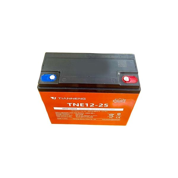 Ắc Quy Xe Máy Điện Thiên Năng TIANNENG TNE12-25 12V-25AH, acquy dùng cho Loa Kéo, Năng Lượng Mặt Trời