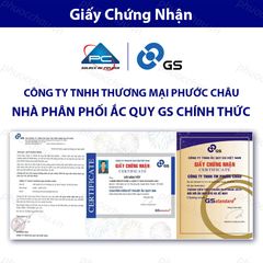 Ắc quy Ô Tô, Ắc quy GS 100D31R (12V-85AH) dòng ắc quy truyền thống hay còn gọi là ắc quy nước