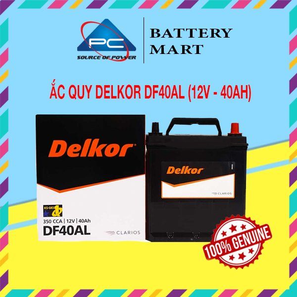 Ắc Quy Delkor  DF40AL (12V - 40Ah)