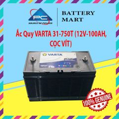 Ắc Quy VARTA 31-750T (12V-100AH, CỌC VÍT)