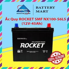 Ắc Quy ROCKET SMF NX100-S6LS (12V-45Ah)