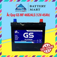 Ắc Quy GS MF 46B24LS (12V-45AH)