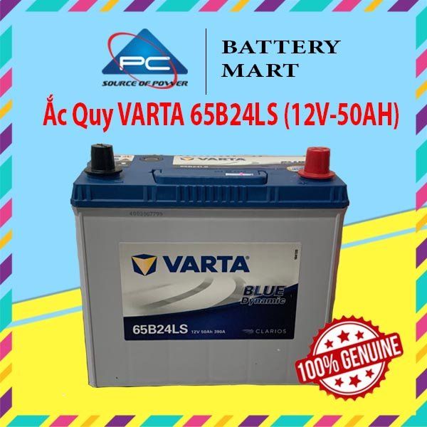 Ắc Quy VARTA 65B24LS (12V-50AH)