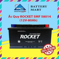 Ắc Quy ROCKET SMF 58014 (12V-80Ah)