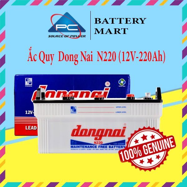 Ắc Quy Dong Nai N220 (12V-220AH)