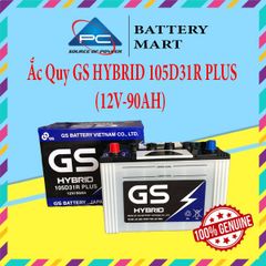 Ắc Quy GS HYBRID 105D31R PLUS (12V-90AH)