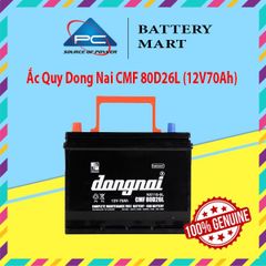 Ắc Quy Dong Nai CMF 80D26L (12V70Ah)