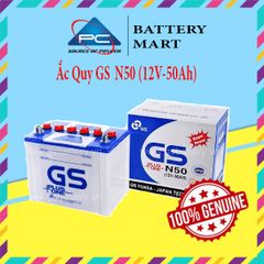 Ắc Quy GS N50 (12V-50AH)