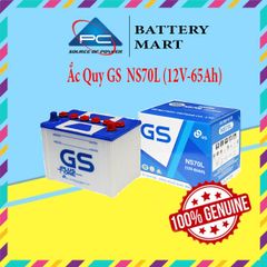 Ắc Quy GS NS70L (12V-65AH)