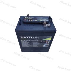 Ắc quy xe điện, xe golf Rocket L-105 (6V-225Ah)