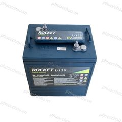 Ắc quy xe điện, xe golf Rocket L-125 (6V-240Ah)