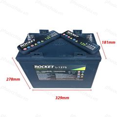 Ắc Quy Xe Điện, Xe Golf Rocket L-1275 (12V-150Ah)