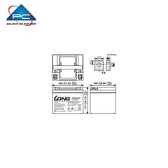 Ắc Quy LONG WP40-12NE (12V-40AH)