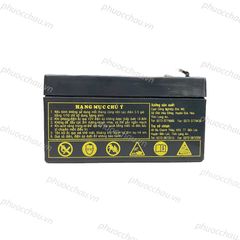 Ắc Quy LONG WP1.2-12  12V 1.2AH Chính Hãng Dùng Cho Lưu Điện Cửa Cuốn, Cân Điện Tử, UPS,...