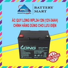 Ắc Quy LONG WPL34-12N (12V-34Ah)