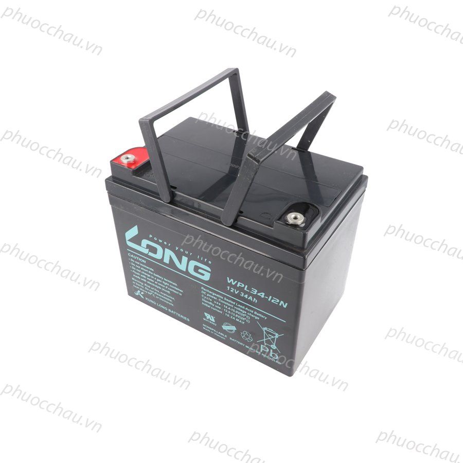 Ắc Quy LONG WPL34-12N (12V-34Ah)