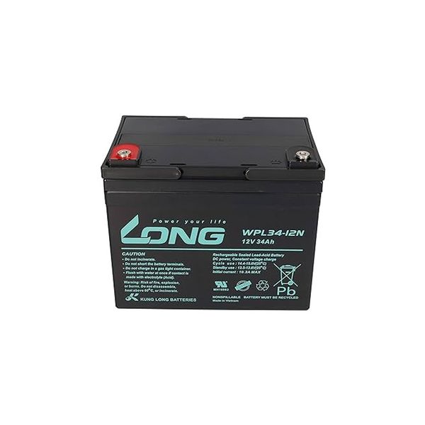 Ắc Quy LONG WPL34-12N (12V-34Ah)