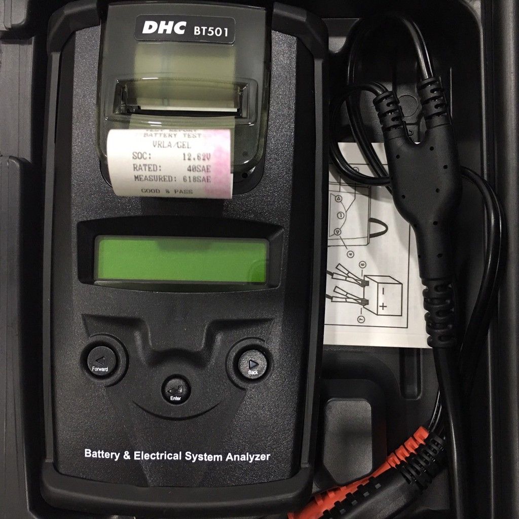 Thiết bị kiểm tra ắc quy ô tô và hệ thống điện DHC BT501