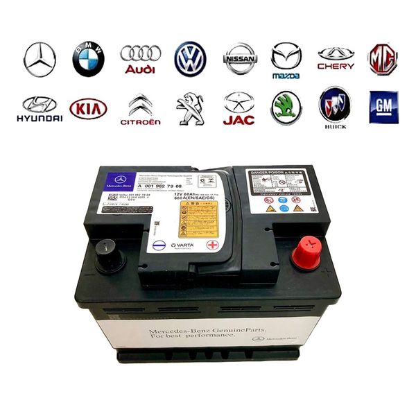 Bình Ắc Quy Xe Mercedes A0019827908  AGM 12V-60Ah