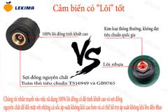 Cảm Biến Áp Suất Lốp Ô Tô LEKIMA LTP451E, TPMS Van Ngoài