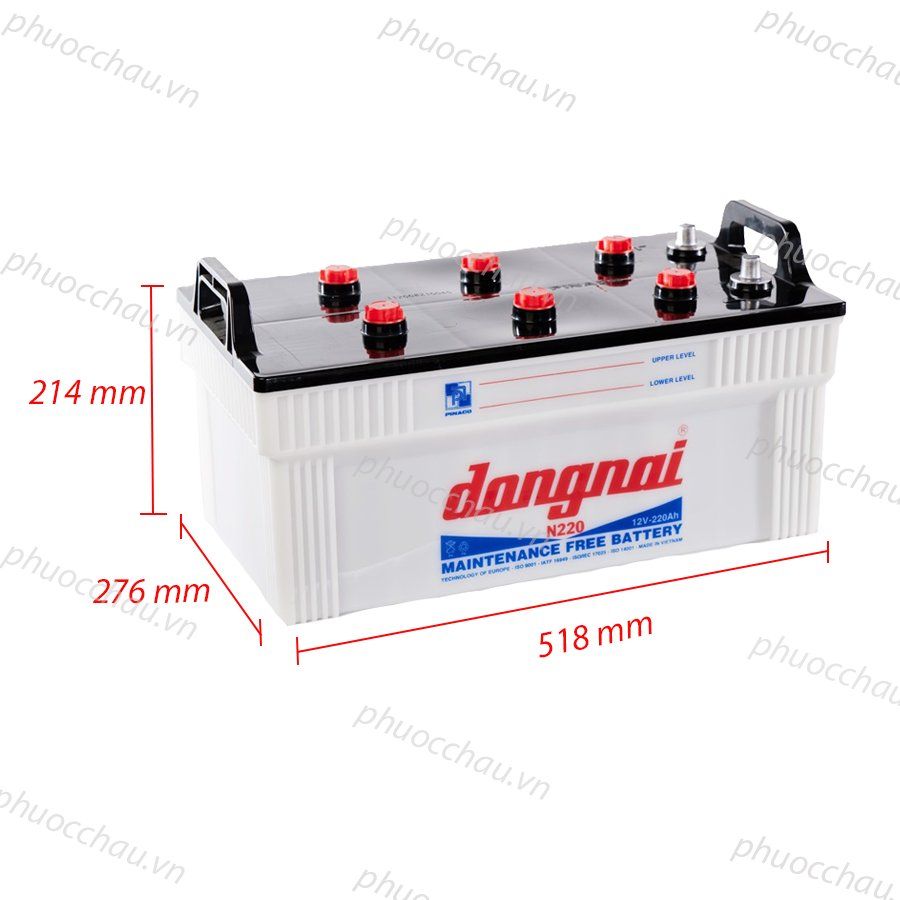 Ắc Quy Dong Nai N220 (12V-220AH)