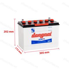 Ắc Quy Dong Nai N70 (12V-70AH)