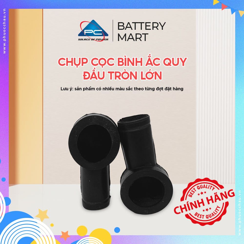 Chụp Cọc Bình Ắc Quy Cách Nhiệt Chuyên Dùng Cho Xe Máy Ô tô, Chống Nước Chạm, Chập Mạch