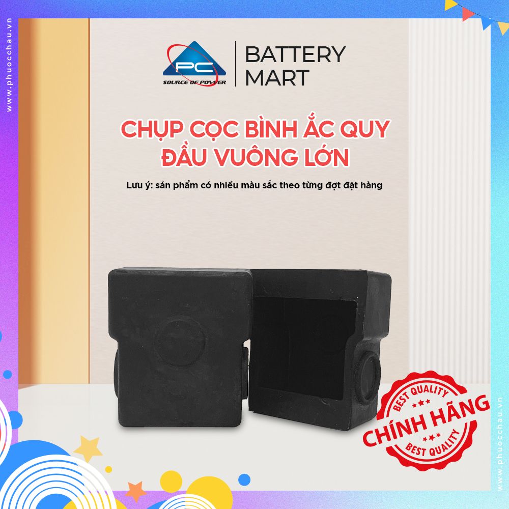 Chụp Cọc Bình Ắc Quy Cách Nhiệt Chuyên Dùng Cho Xe Máy Ô tô, Chống Nước Chạm, Chập Mạch