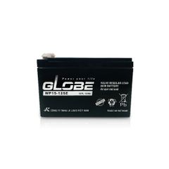 Bình Ắc Quy Khô Globe WP15-12SE 12V15AH, dùng cho loa kéo, bình phun thuốc, ups, xe đạp điện