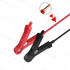 Bộ Sạc Acquy, Máy Sạc Ắc Quy FOXSUR 12V 5A Kèm Phục Hồi Bình, Sạc Bình Acquy, Tự Ngắt Khi Đầy, Khử Sunfat