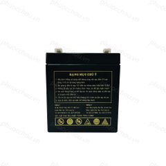 Ắc Quy Long 12V-5Ah WP5-12 - Chuyên Dùng Cho Nguồn Dự Phòng (UPS, Inverter, ...)