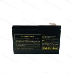 Ắc Quy LONG WP7.2-12 12V 7.2 AH Chính Hãng Dùng Cho Lưu Điện Cửa Cuốn, UPS, Bình Thuốc Sâu