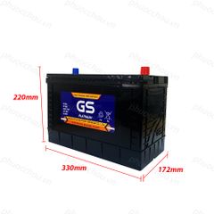 Ắc Quy GS MF 115D33C 115D33V (12V-100AH)