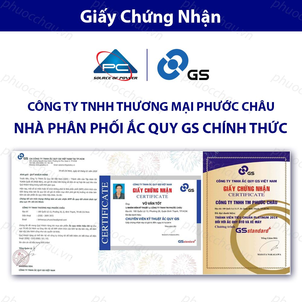 Ắc Quy GS N120 (12V-120AH)