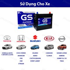 Ắc Quy GS MF 46B24L (12V-45AH)