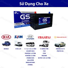 Ắc Quy GS MF 95D31R (12V-80AH)