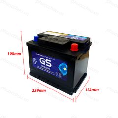 Ắc Quy GS MF DIN60L (12V-60AH)