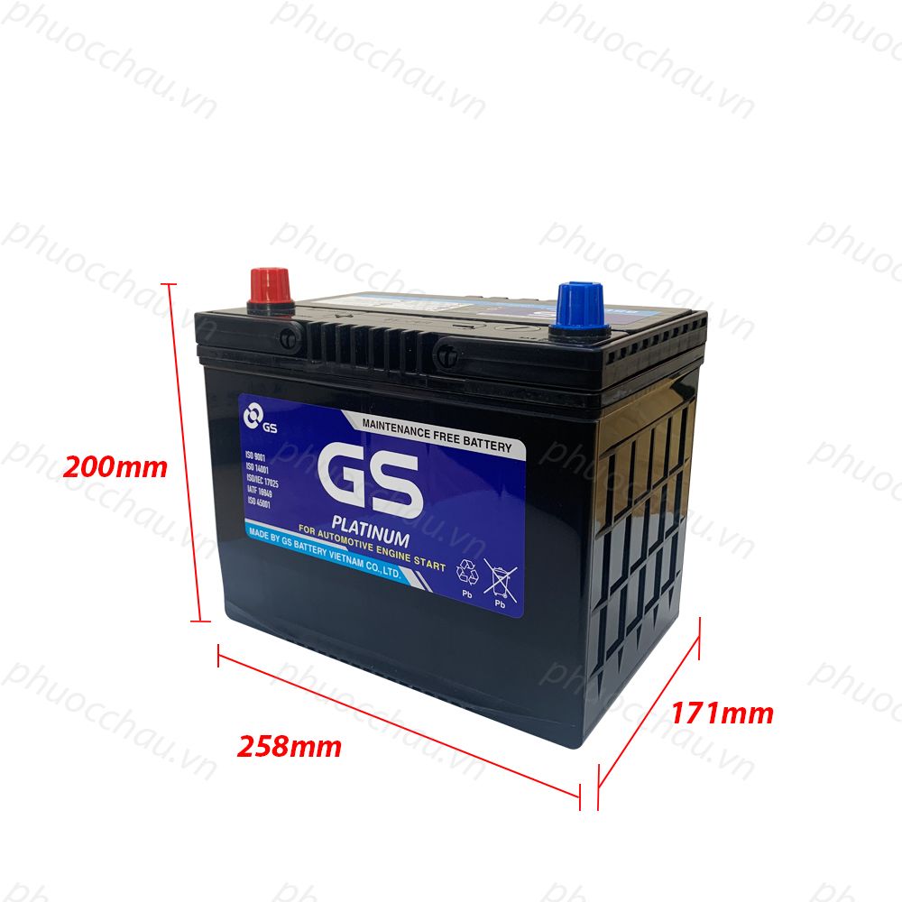 Ắc Quy GS MF 85D26R (12V-75AH)