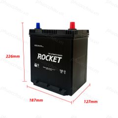 Ắc Quy ROCKET SMF NS40ZL/ZLS (12V-35Ah)